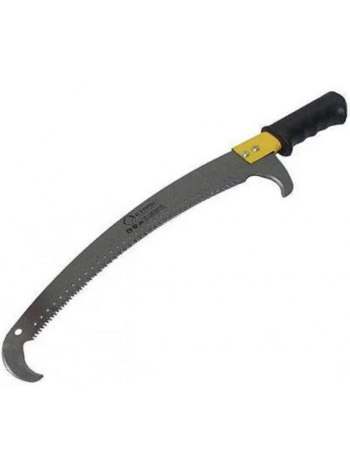 Ножовка садовая изогнутая 350 мм, сталь (69730)