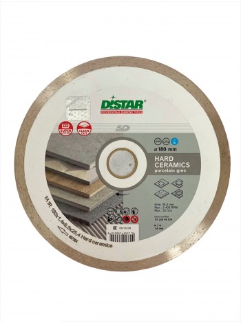 Диск алмазный Distar Hard Ceramics 180мм  (111 2004 8014)